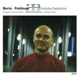 Berio, Feldman - Christophe desjardins, collegium novum Zürich, basler madrigalisten, Jonathan Nott État correct -  reconditionné disponible sur Label Emmaüs